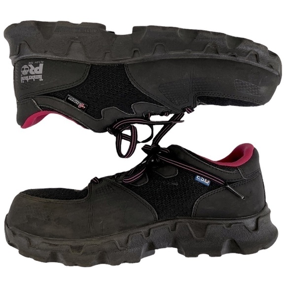 Timberland Pro Women’s Powertrain Esd Safety Toe Work Shoes - Picture 4 of 16